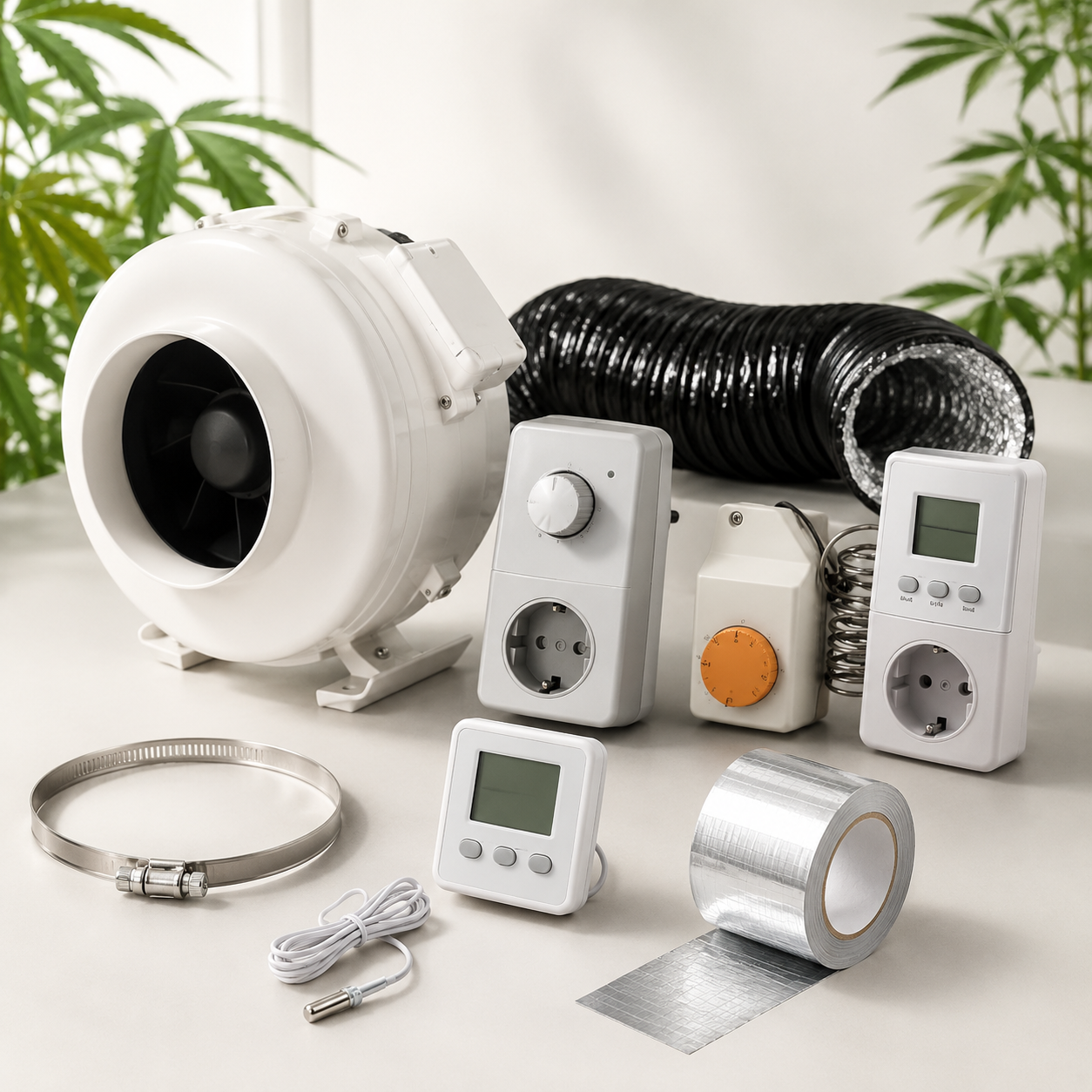 Abluftsysteme und Ventilatoren