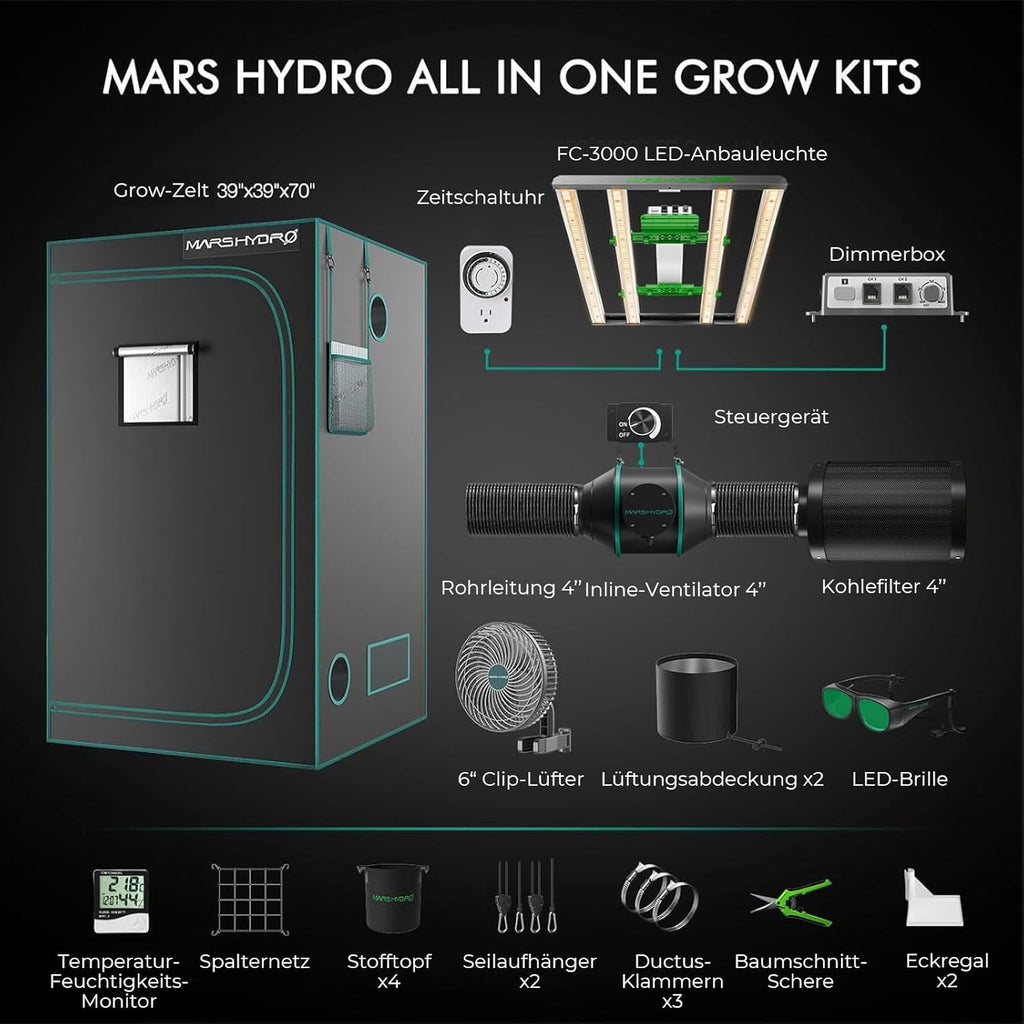 Mars Hydro All in One Grow Kit